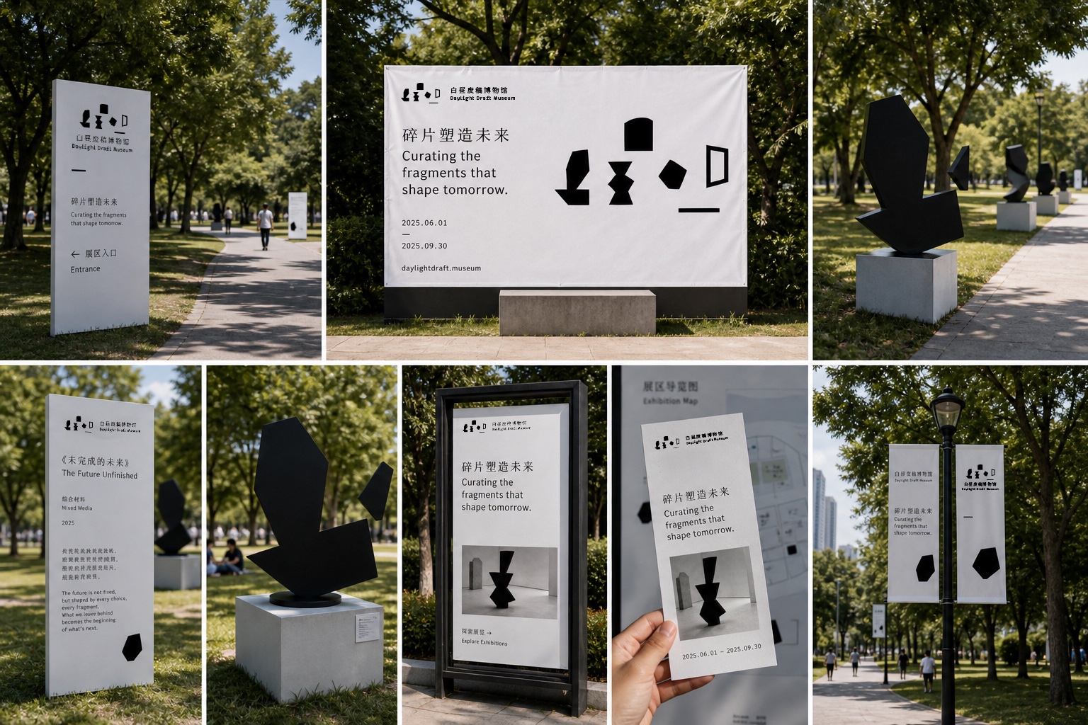 白昼废稿博物馆展厅陈列